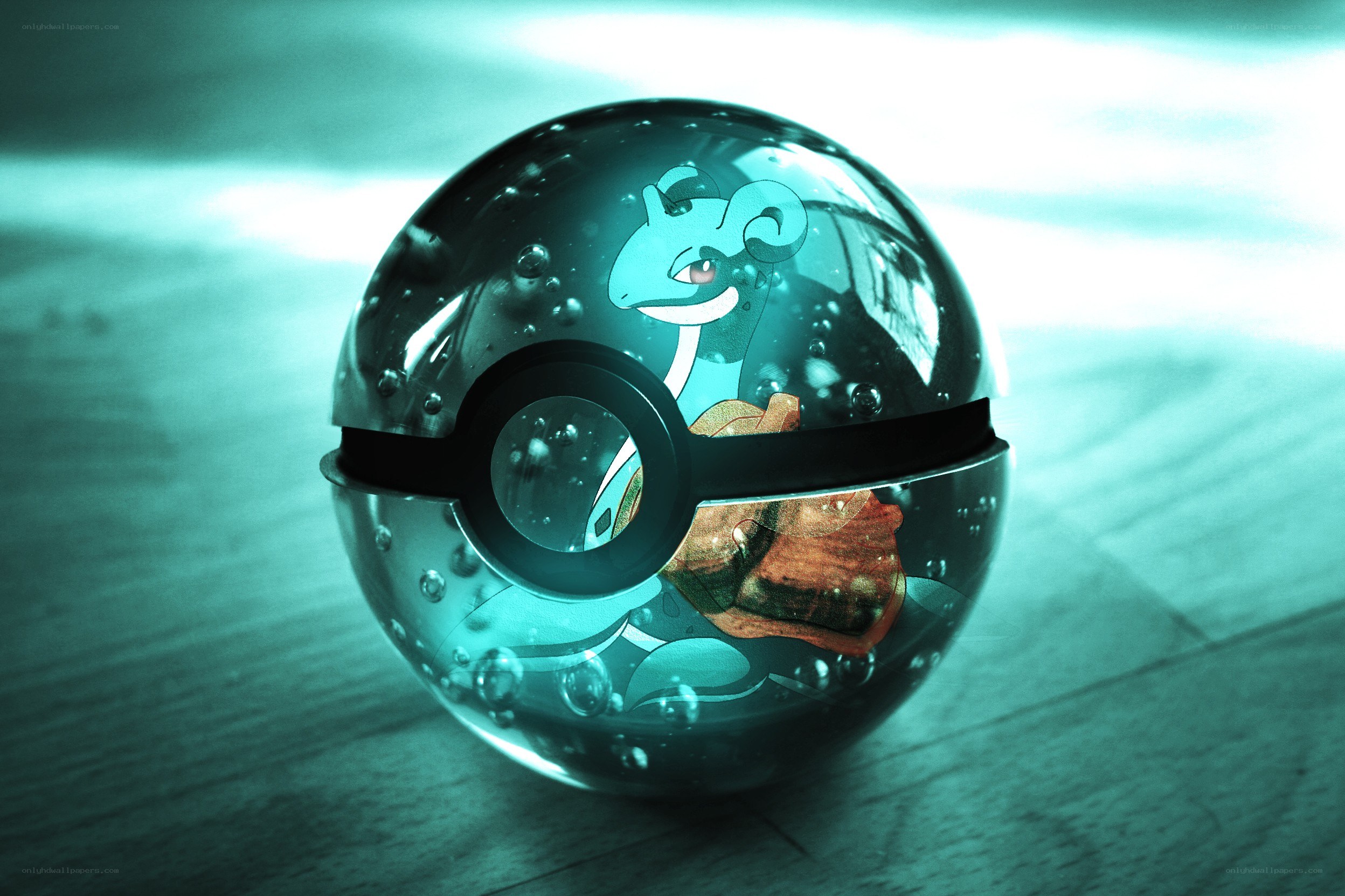 Lapras in a Poké Ball