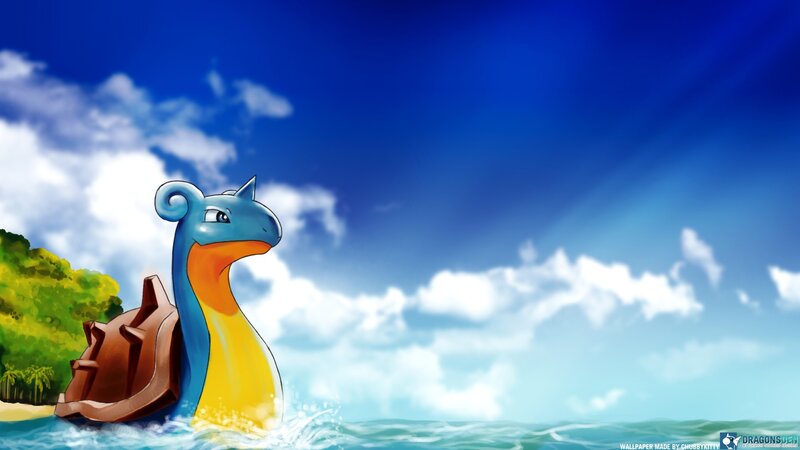 Lapras in Ocean