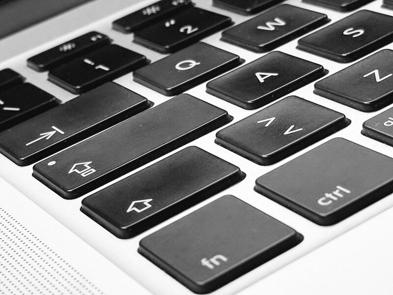 Laptop Keyboard — Black, Neutral