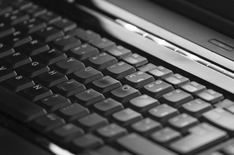 Laptop Keyboard — Black
