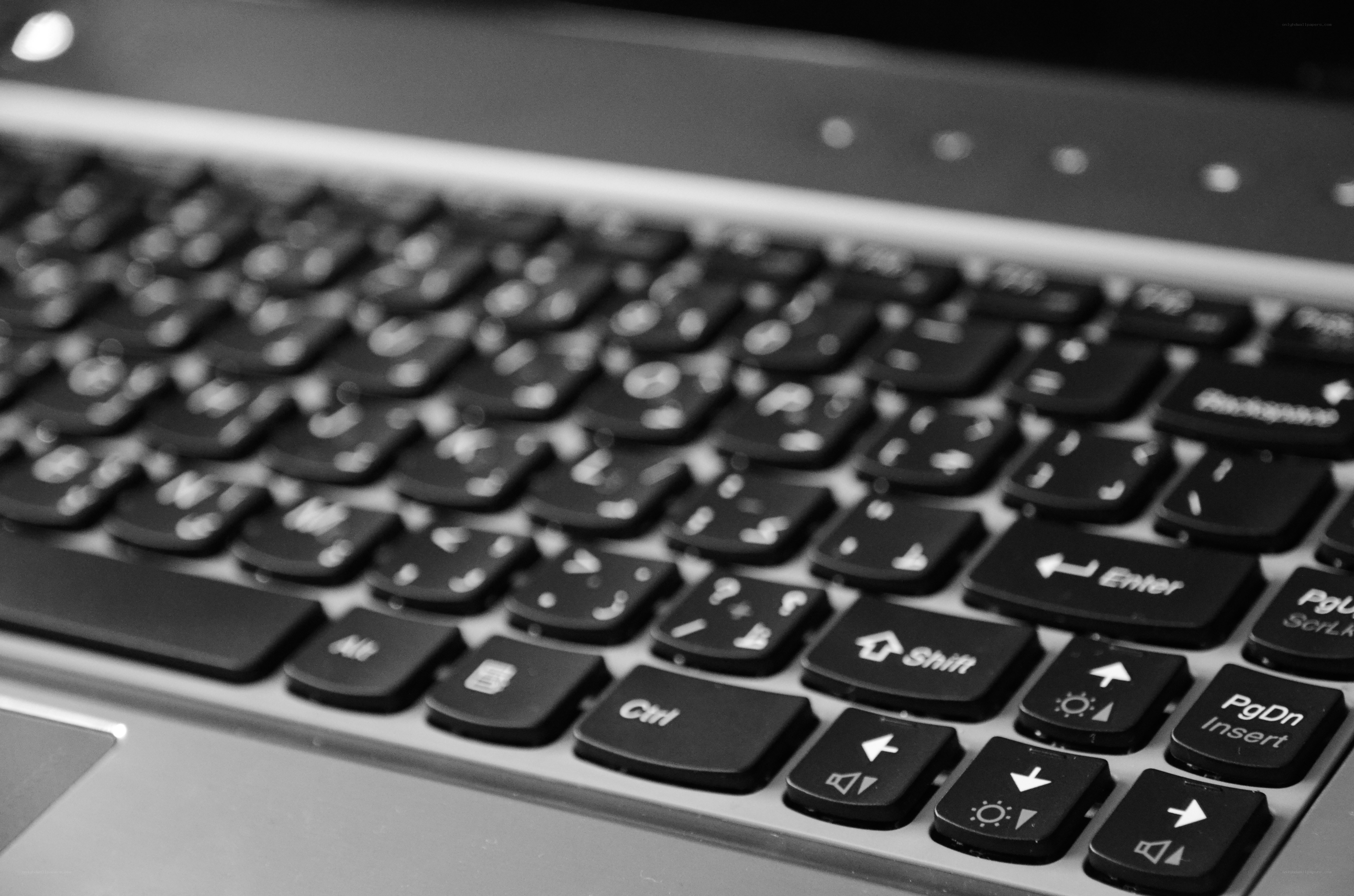 laptop keyboard close-up