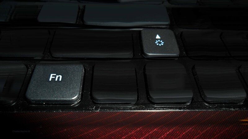 laptop keyboard close-up