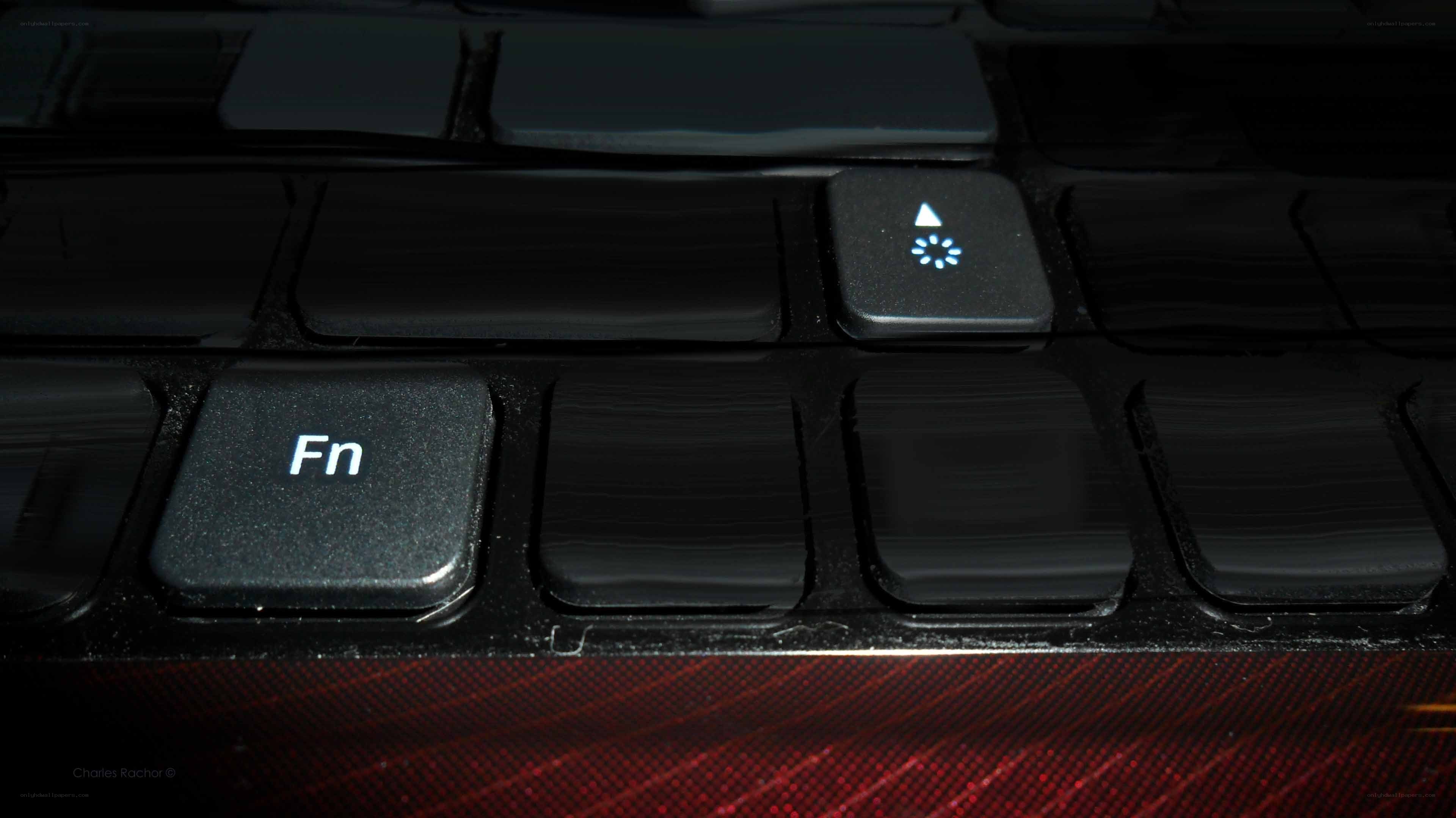 laptop keyboard close-up