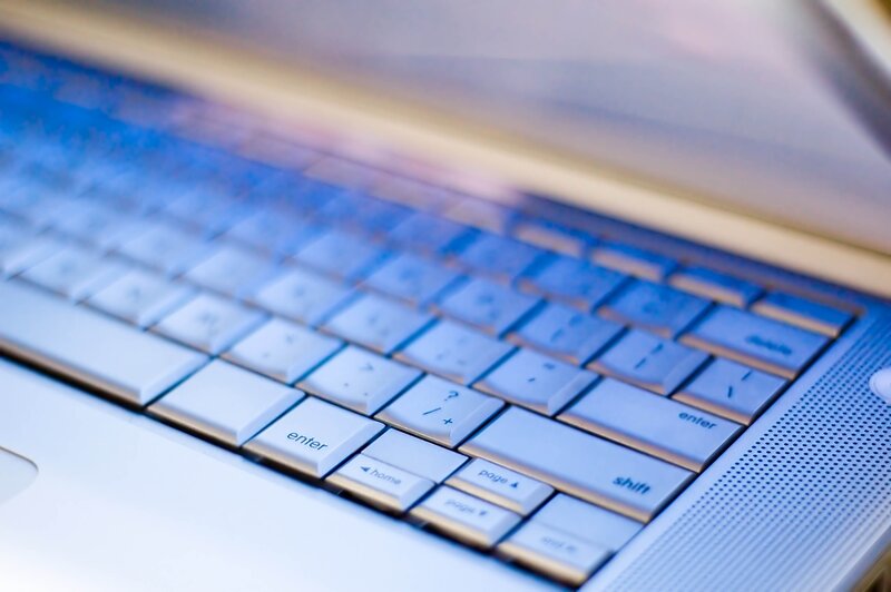 laptop keyboard close-up