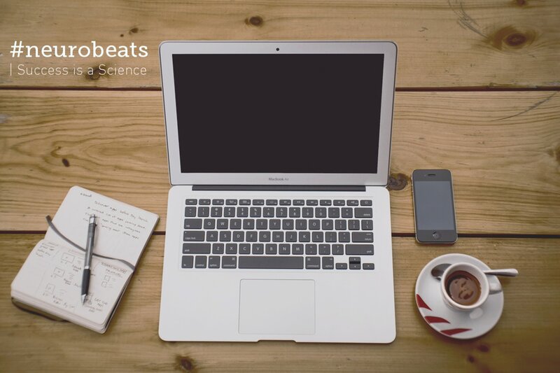 Laptop on Wooden Table — Brown, Calm, Photograph