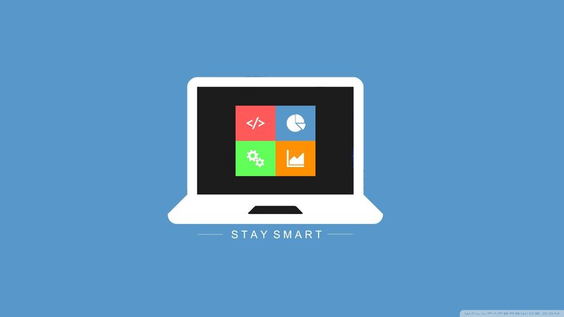 Laptop with App Icons