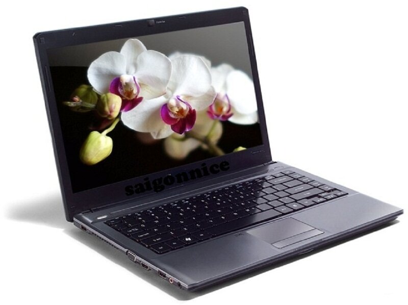 Laptop with Orchid Display