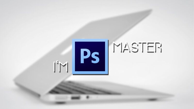 Laptop with Text Overlay
