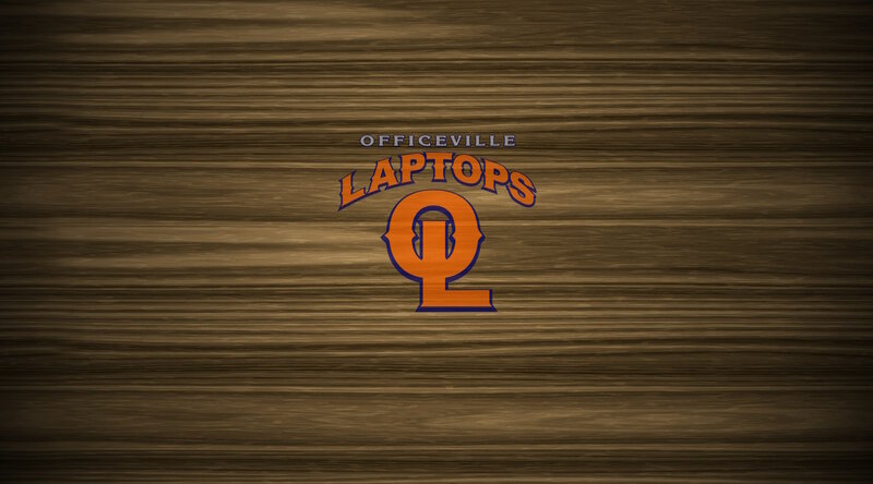 Laptops Logo on Wood