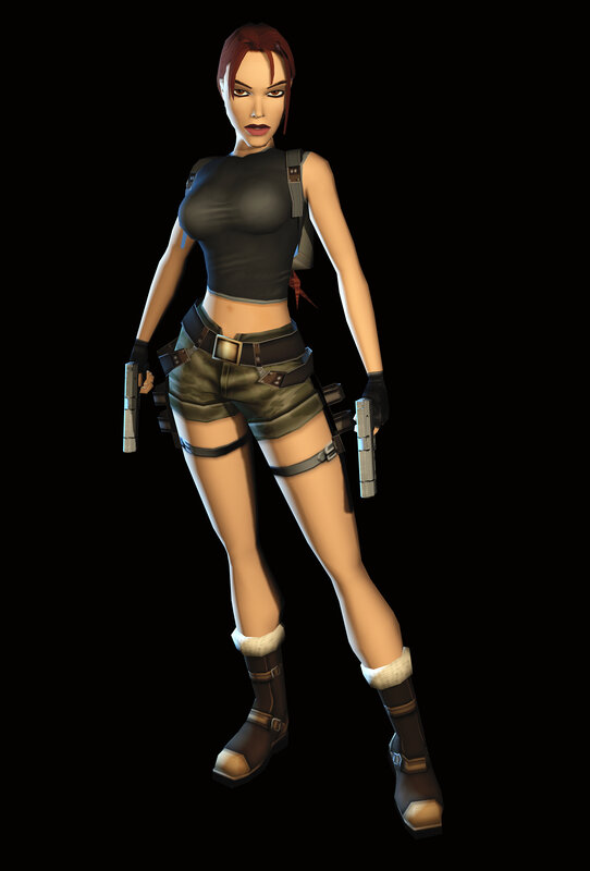 Lara Croft action figure