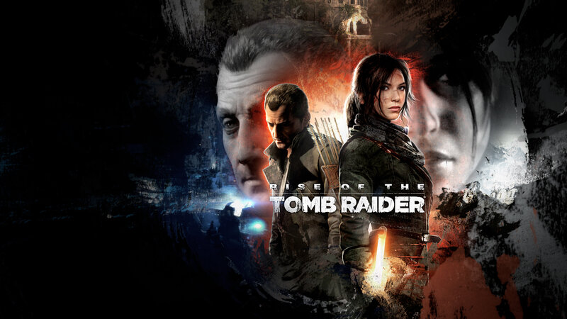 Lara Croft and Two Men