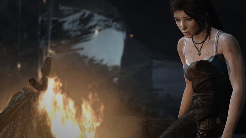 Lara Croft by Fire