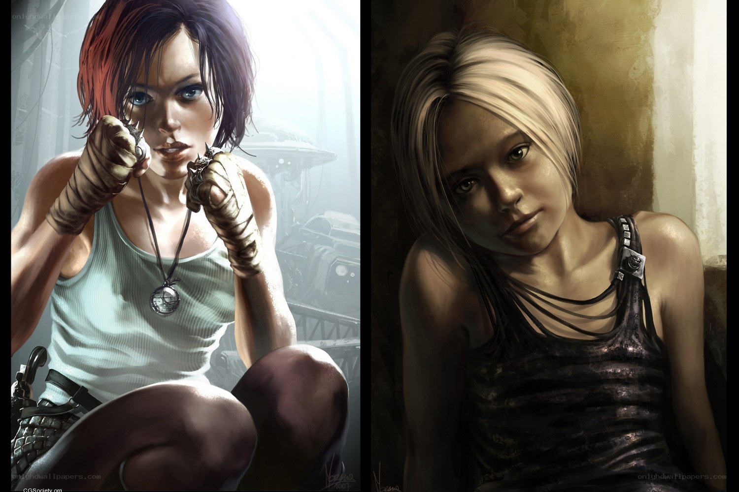 Lara Croft character art