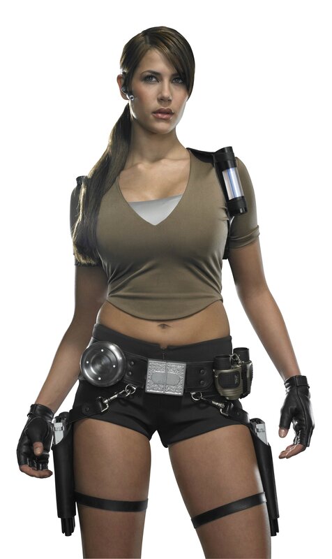 Lara Croft character costume
