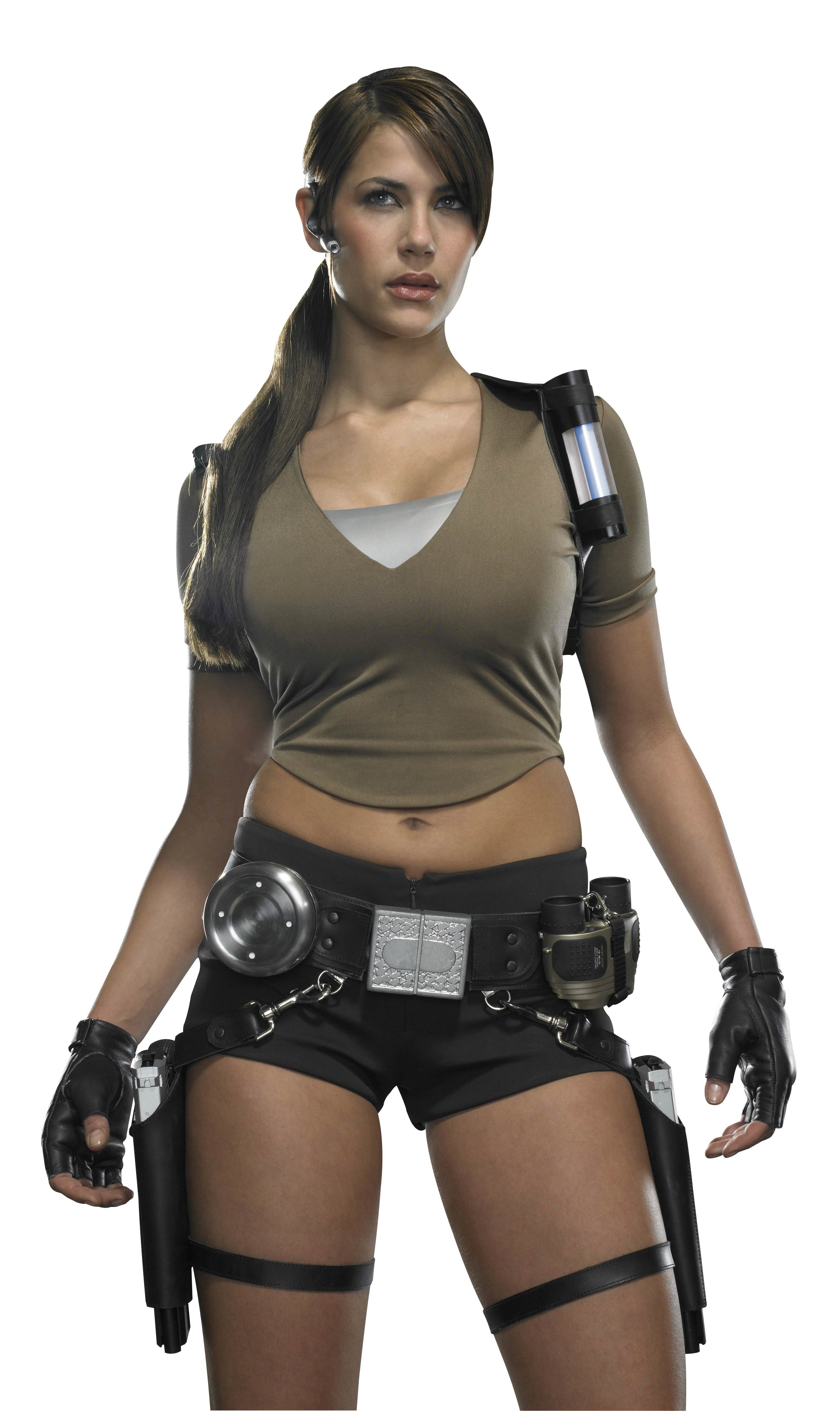 Lara Croft character costume