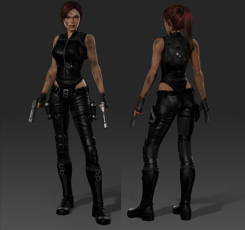 Lara Croft character model