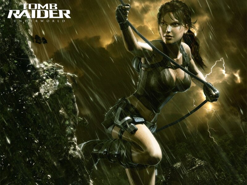 Lara Croft Climbing Rope