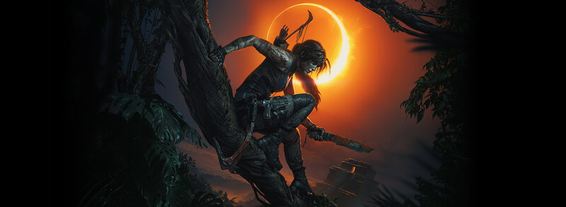 Lara Croft Climbing Tree