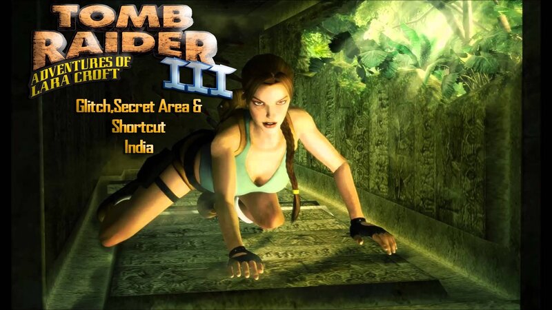 Lara Croft Crawling