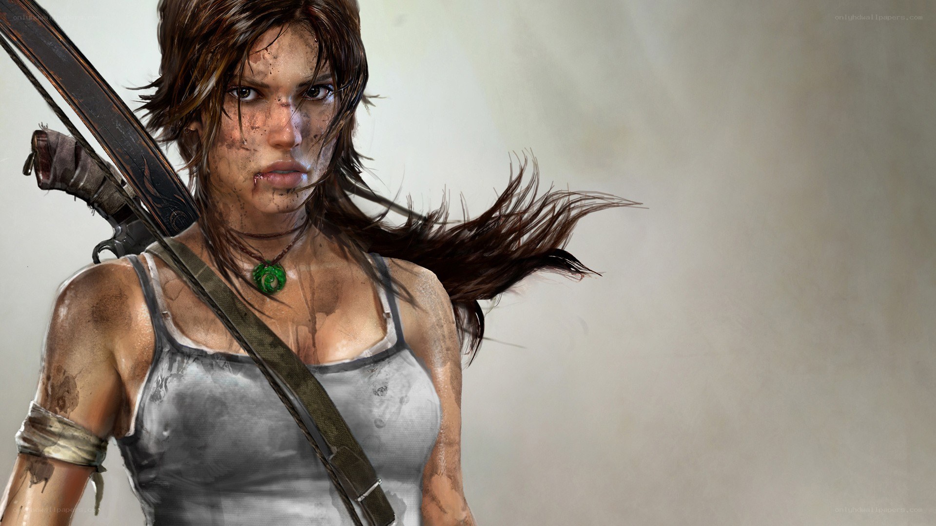 Lara Croft in action