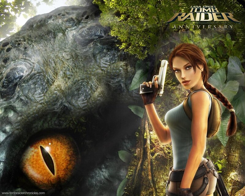 Lara Croft in jungle adventure