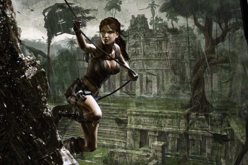 Lara Croft in jungle adventure