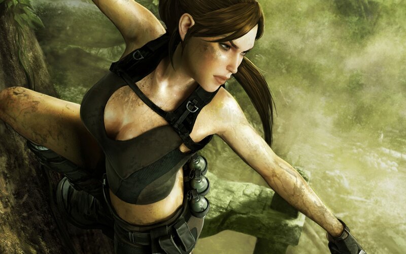 Lara Croft in jungle adventure