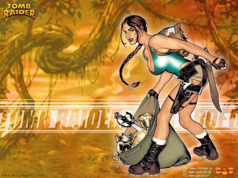 Lara Croft in jungle adventure