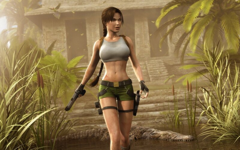Lara Croft in jungle adventure