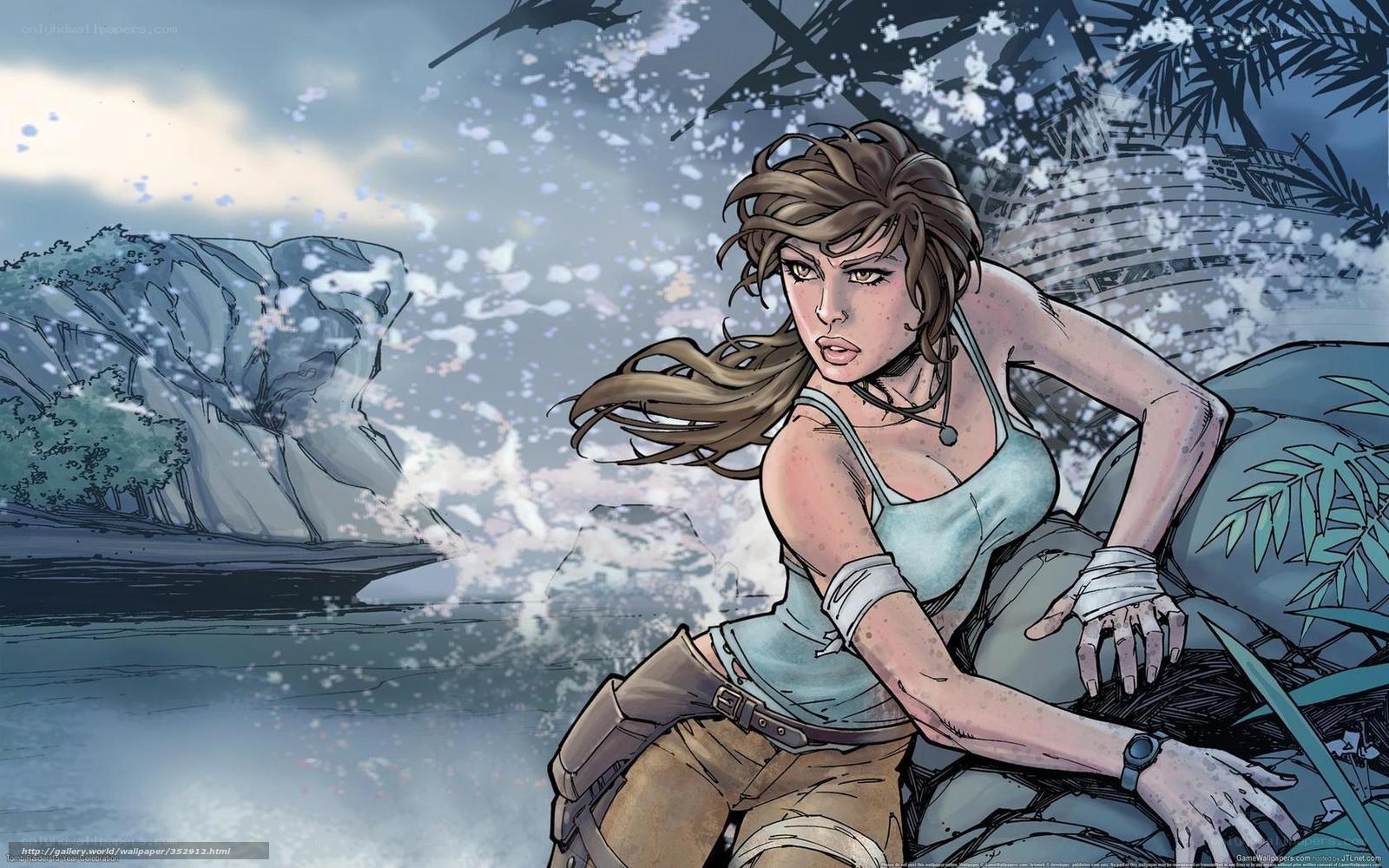 Lara Croft in jungle adventure