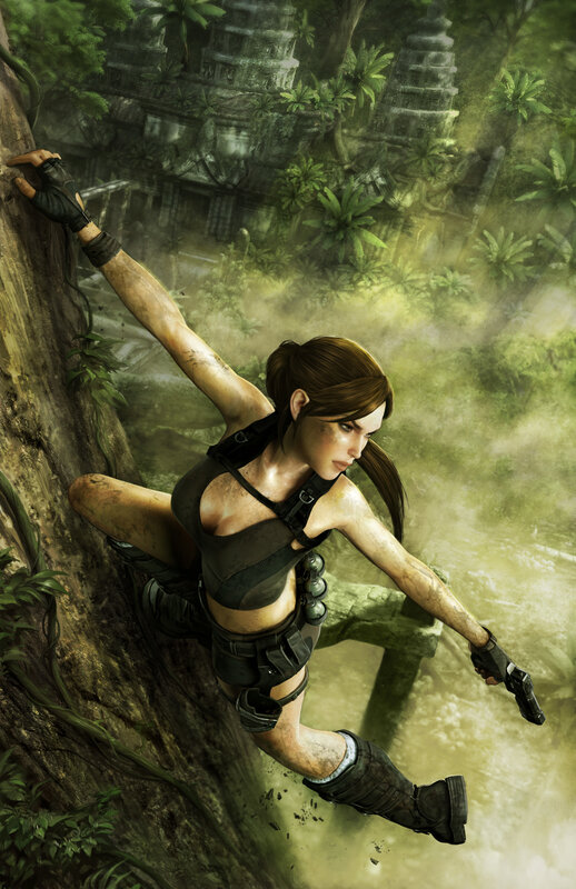 Lara Croft in jungle adventure