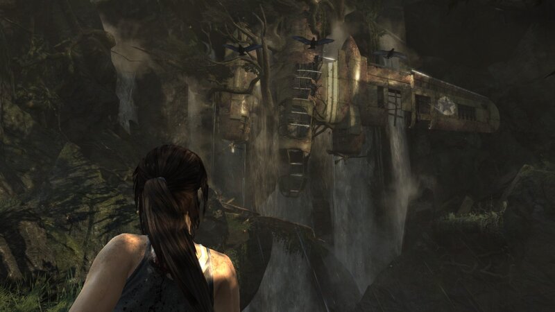 Lara Croft in Jungle — Brown, Dark, Mysterious
