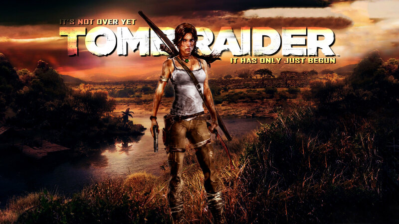 Lara Croft in Jungle — Orange