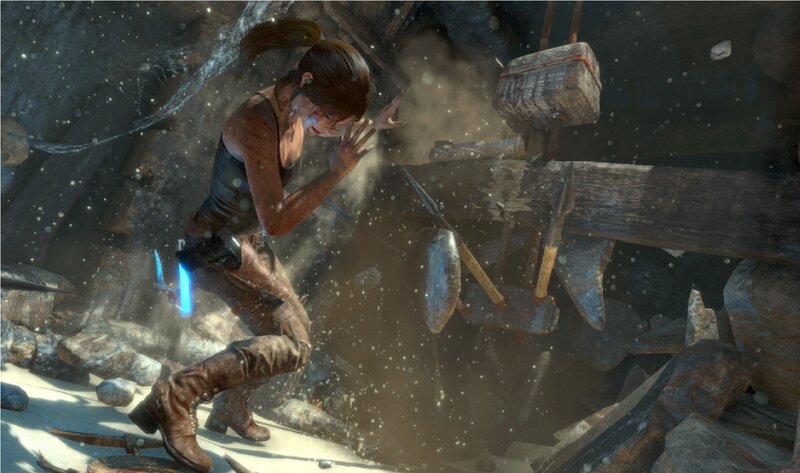 Lara Croft in Rubble
