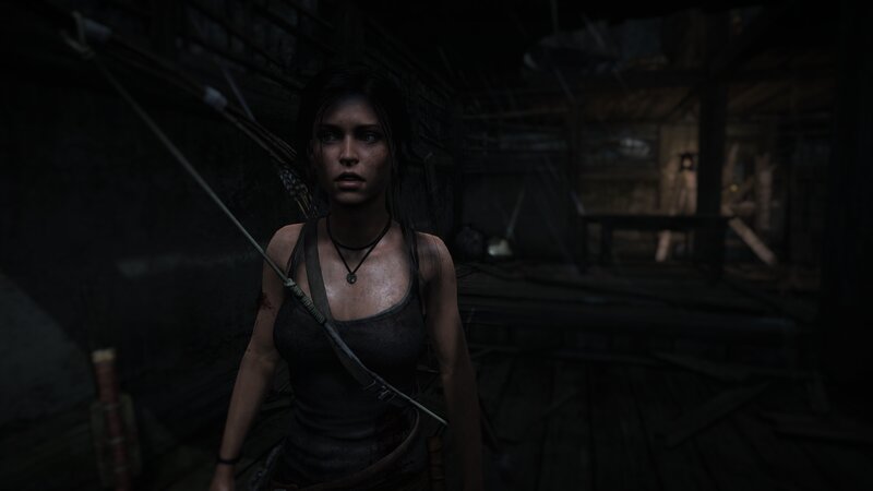 Lara Croft in Ruin — Black