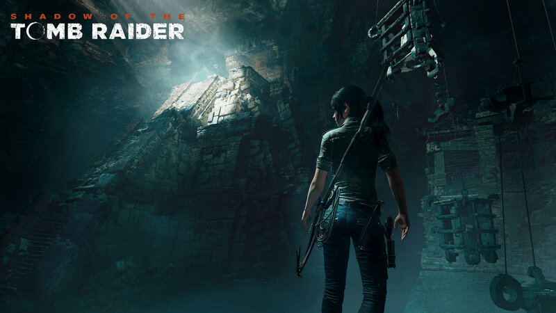 Lara Croft in Ruin — Dark Blue