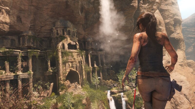 Lara Croft in Ruins — Brown