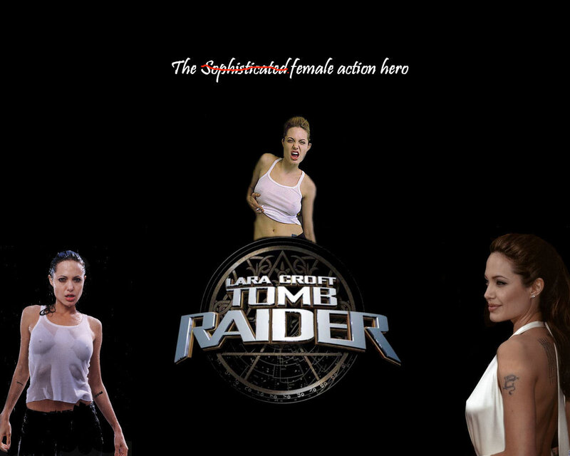 Lara Croft Tomb Raider collage