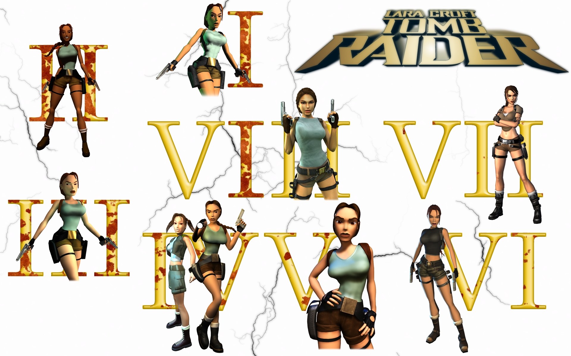 Lara Croft Tomb Raider series
