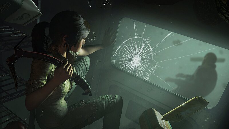 Lara Croft Underwater — Green