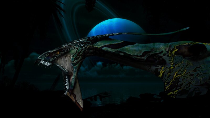 Large Alien Sea Creature