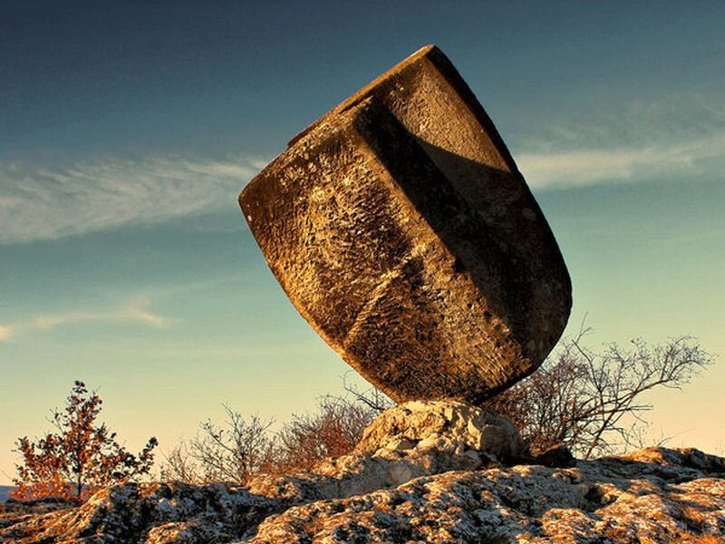 Large Balancing Rock