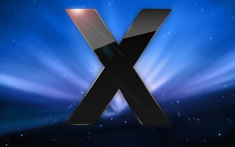 Large Black X Symbol