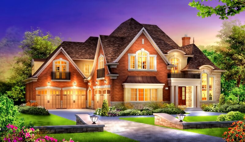 Large Brick House