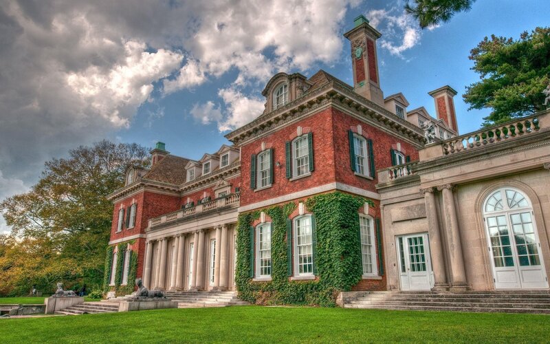 Large Brick Mansion