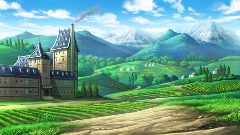 Large Building in Countryside