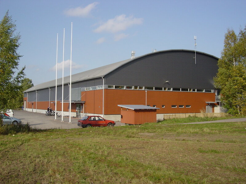 Large building with arched roof