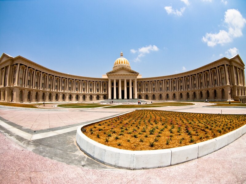 large building with dome