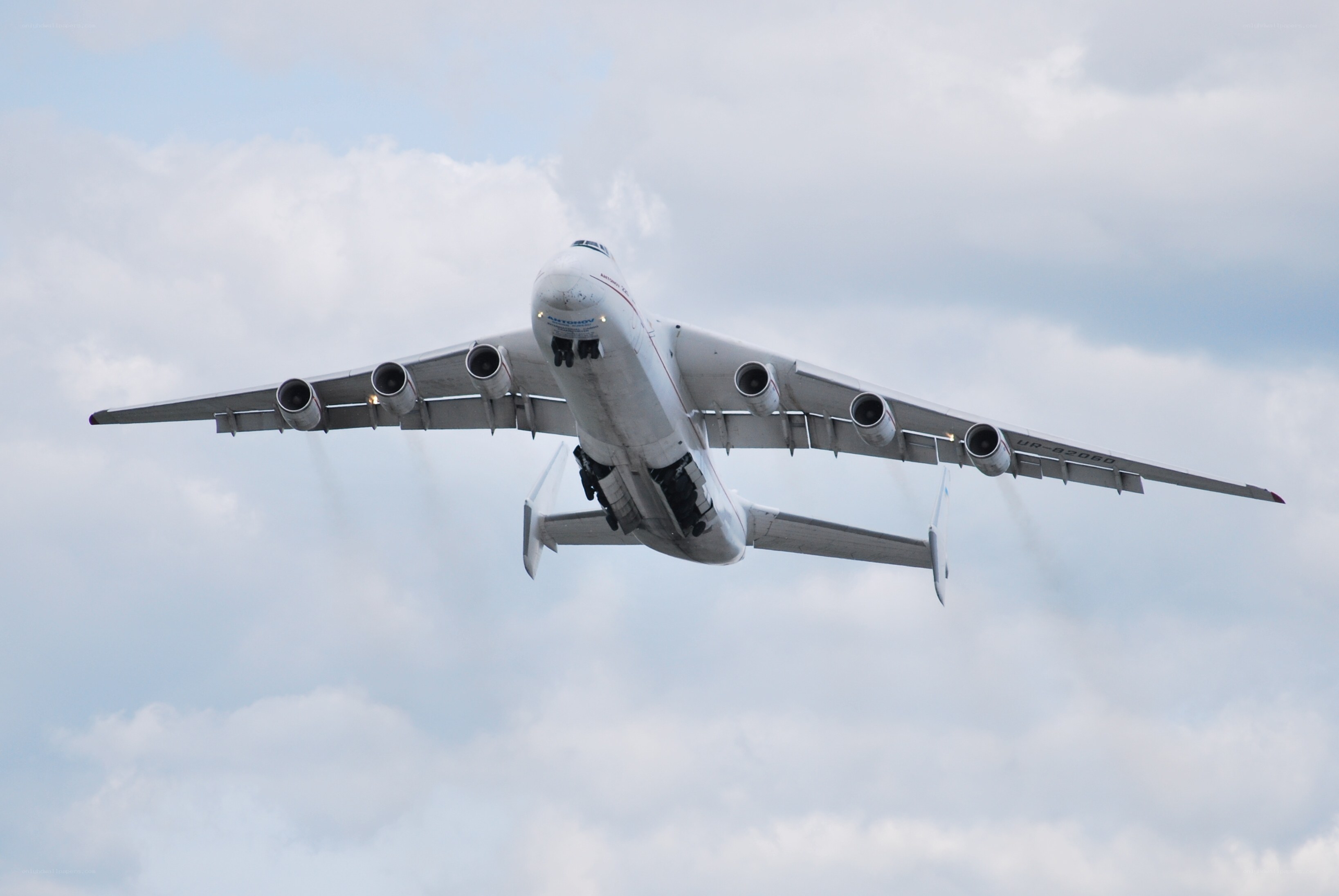large cargo plane in flight