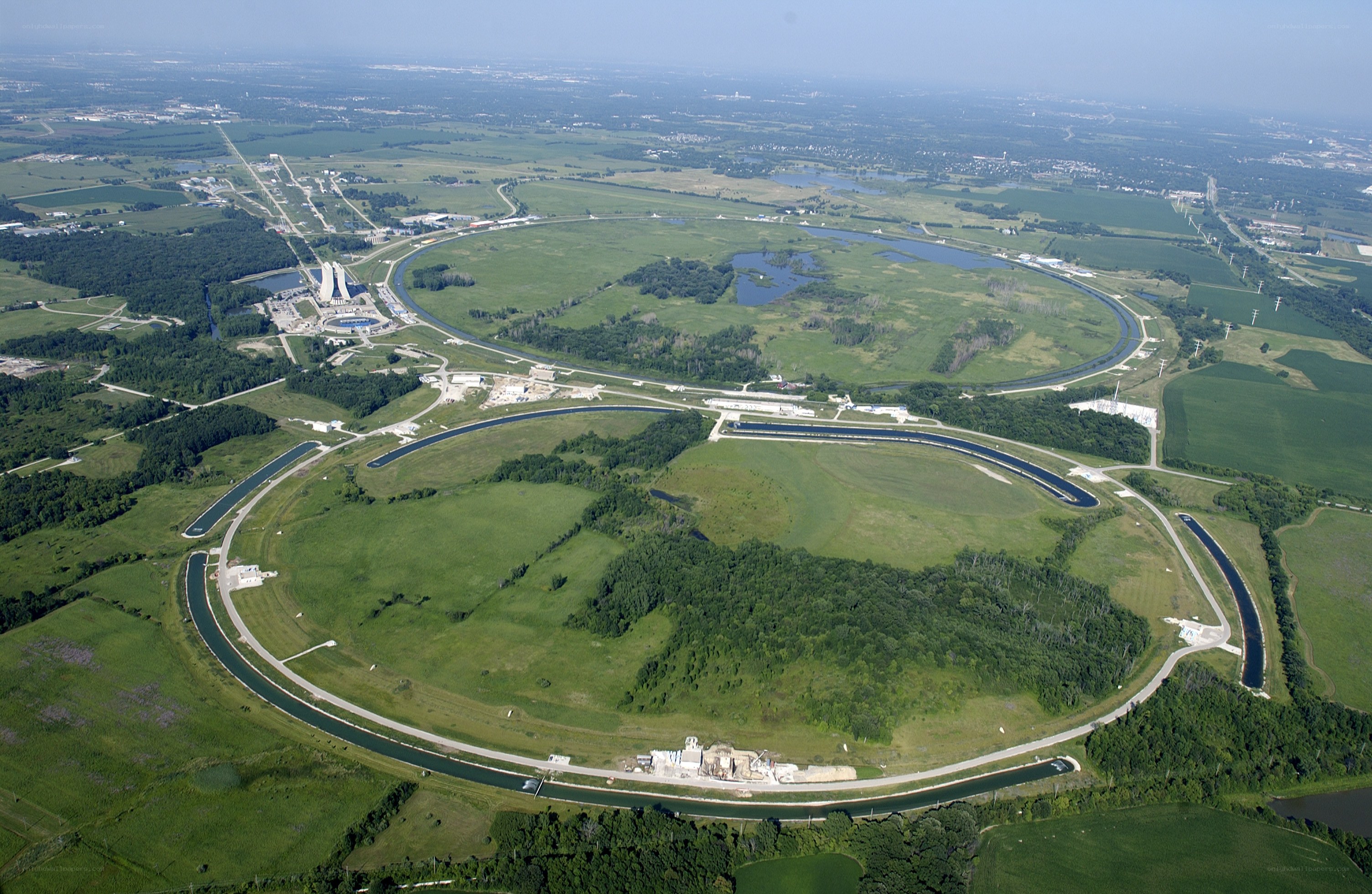 Large circular accelerator facility